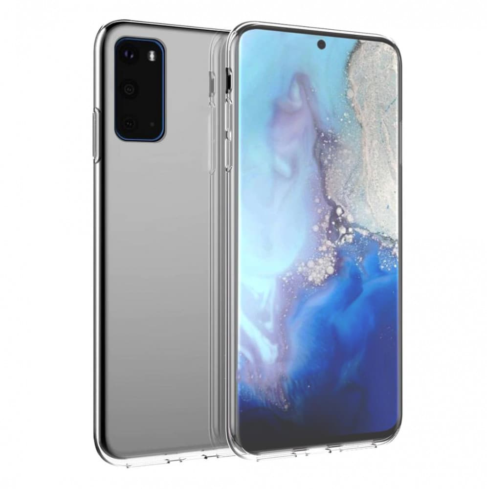Husa de protectie Full TPU 360° pentru Samsung Galaxy S20 (S11e), fata+spate , transparenta — 2
