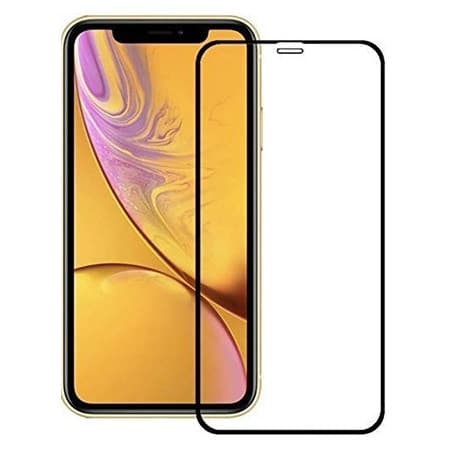 Folie de sticla Apple iPhone 11/XR, Full Glue HD, margini negre