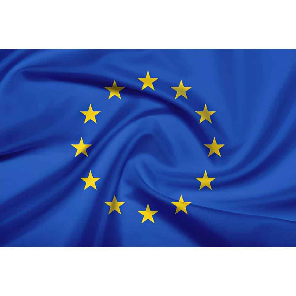 Steag Europa, dimensiune mare,  90 x 150 cm — varianta 2