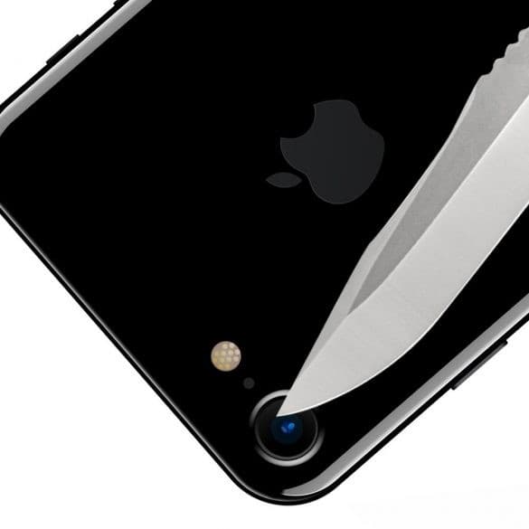 Folie de protectie din sticla pentru camera spate iPhone 7/8 — 2