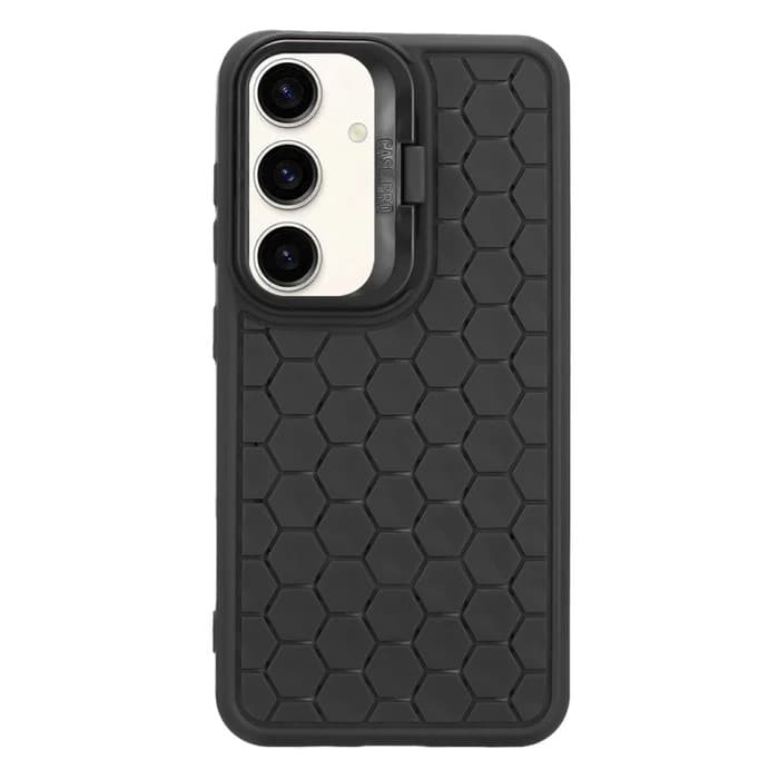 Husa Samsung Galaxy S23+ (S23 Plus), HoneyComb Bracket, functie stand, neagra — varianta 4