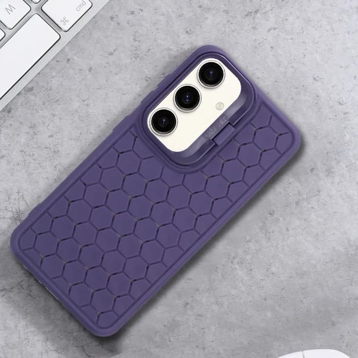 Husa Samsung Galaxy S23+ (S23 Plus), HoneyComb Bracket, functie stand, mov — 6