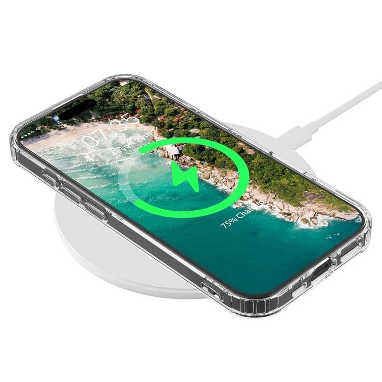 Husa protectie Apple iPhone 16 Pro, Magsafe, SnapOn, AntiDrop, Acryl+TPU, transparenta — varianta 4