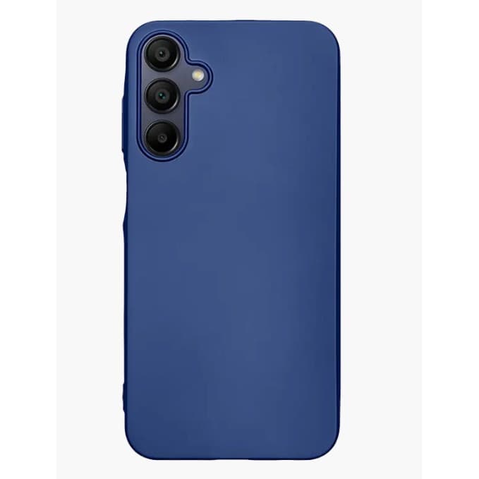 Husa Samsung Galaxy A15, Matt TPU, albastru — varianta 2