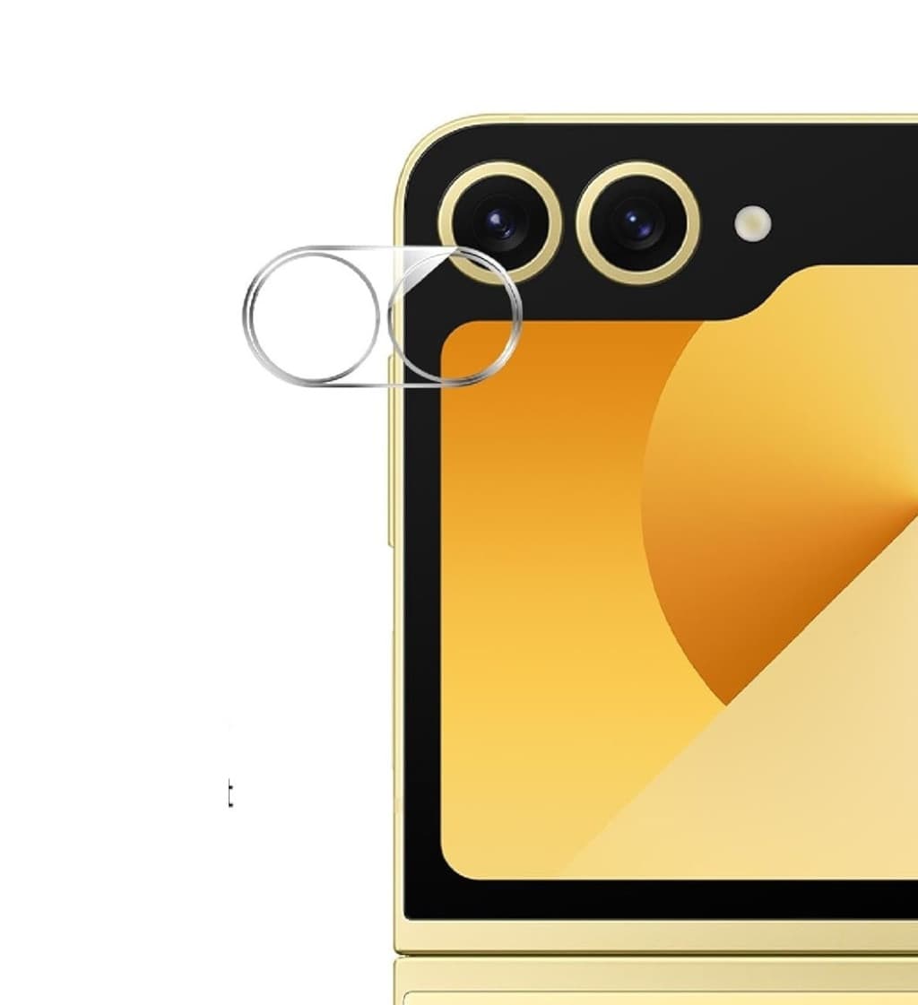 Folie de sticla pentru camera Samsung Galaxy Z Flip 6, transparenta — principală