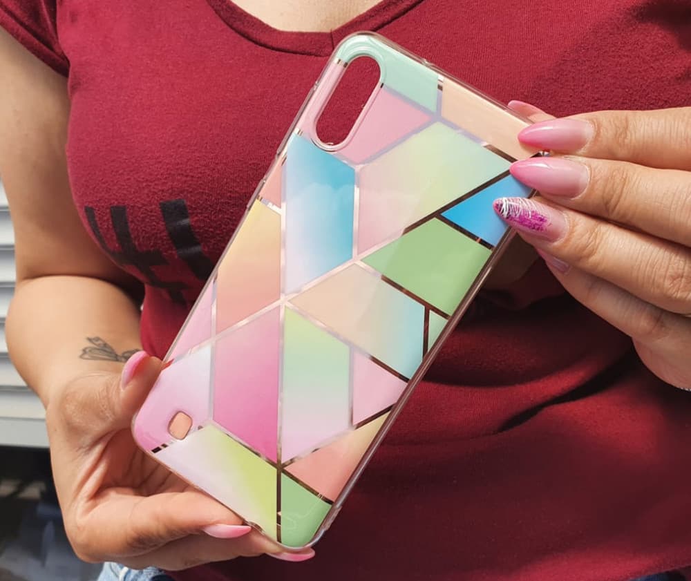 Husa protectie Mosaic pentru Apple iPhone XR, model 2 — varianta 2