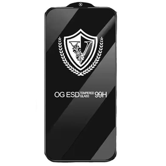 Folie sticla Apple iPhone 16 Pro, Full Glue OG ESD, premium, margini negre