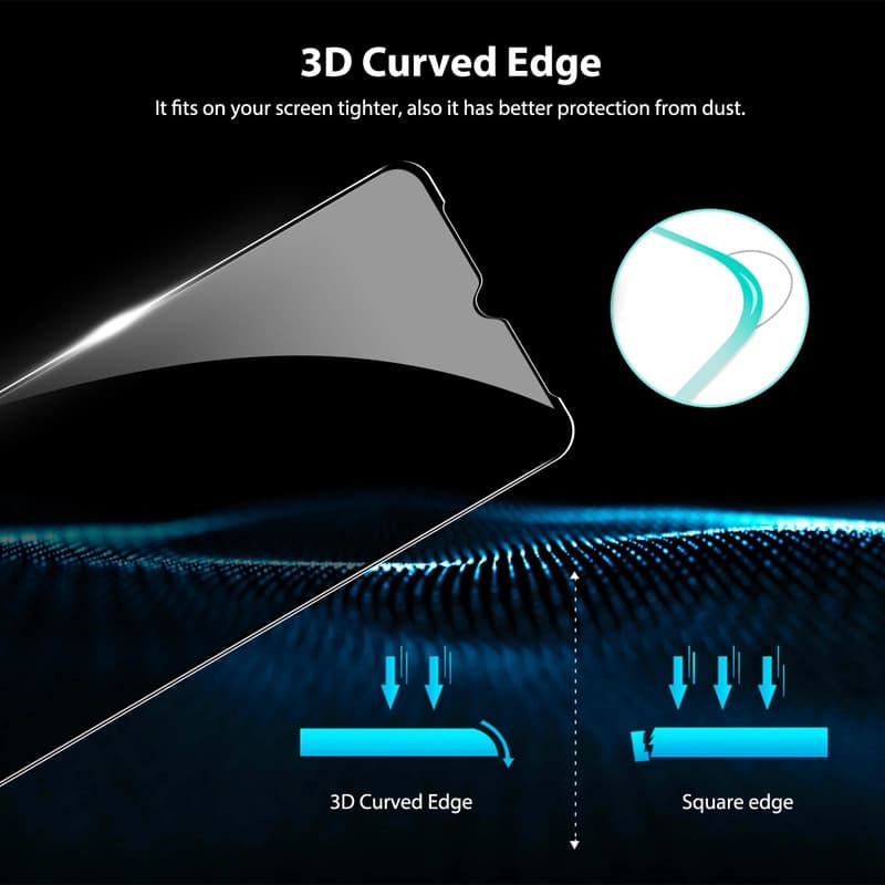 Folie de sticla Samsung Galaxy A16, Full Glue Privacy, margini negre — varianta 3