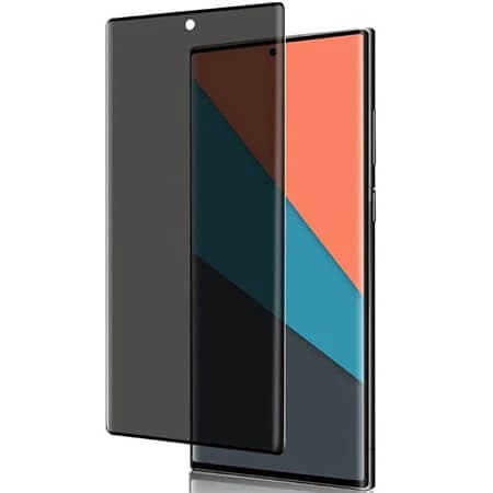 Folie de sticla Samsung Galaxy S24 Ultra, Full Glue Privacy, margini negre — principală