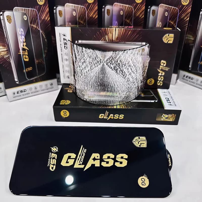 Folie sticla Apple iPhone 14, Full Glue SuperX, ESD, margini negre — varianta 5