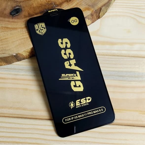 Folie sticla Apple iPhone 16e, Full Glue SuperX, ESD, margini negre — 2