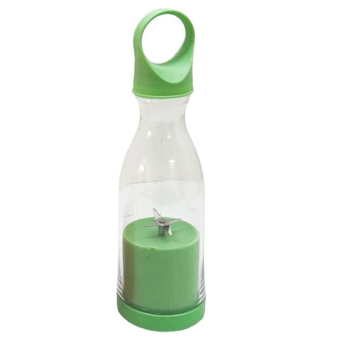 Mini blender / smoothie maker portabil DM-519, 380 ml, incarcare USB, verde — principală