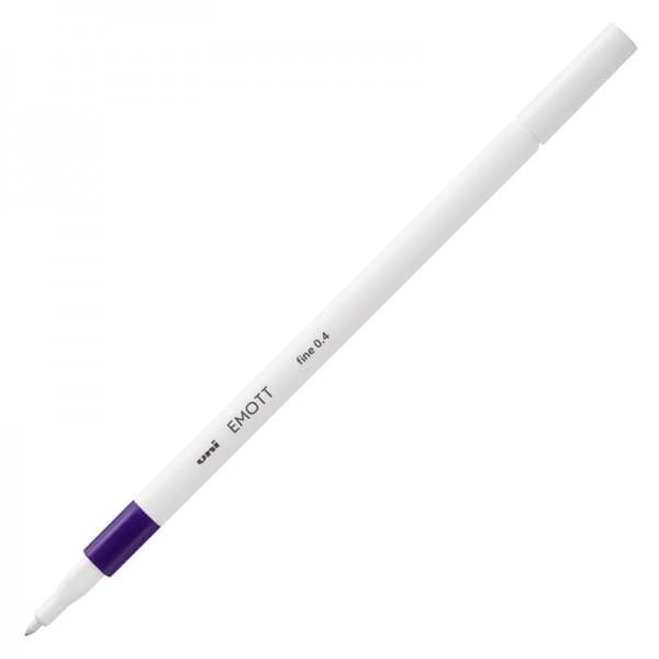 Fineliner UNI EMOTT PEM-SY, 0.4mm violet