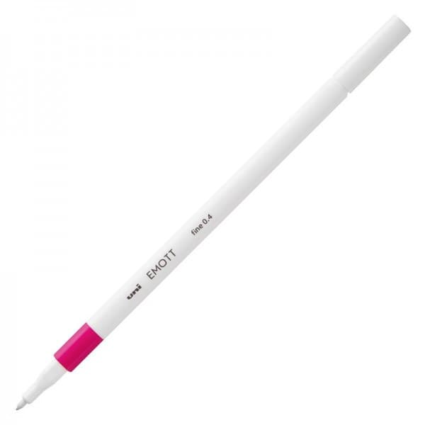 Fineliner UNI EMOTT PEM-SY, 0.4mm roz