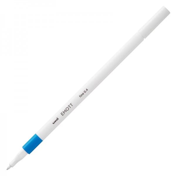 Fineliner UNI EMOTT PEM-SY, 0.4mm sky blue