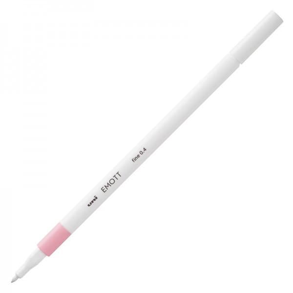 Fineliner UNI EMOTT PEM-SY, 0.4mm roz baby