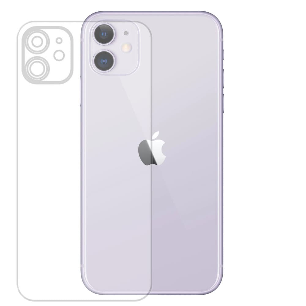 Folie HD TPU Apple iPhone 11, BYRY® Hydrogel, ultra subtire, regenerabila - spate