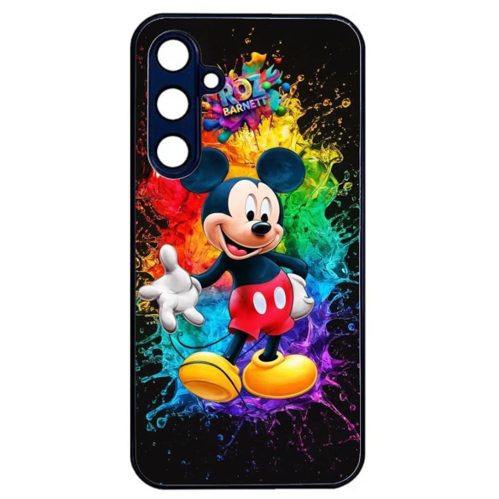 Husa Samsung Galaxy A25, Colorful Aluminium TPU, design Mickey — principală