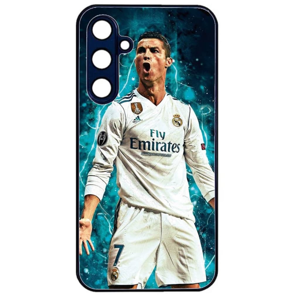 Husa Samsung Galaxy A25, Colorful Aluminium TPU, design Ronaldo 5