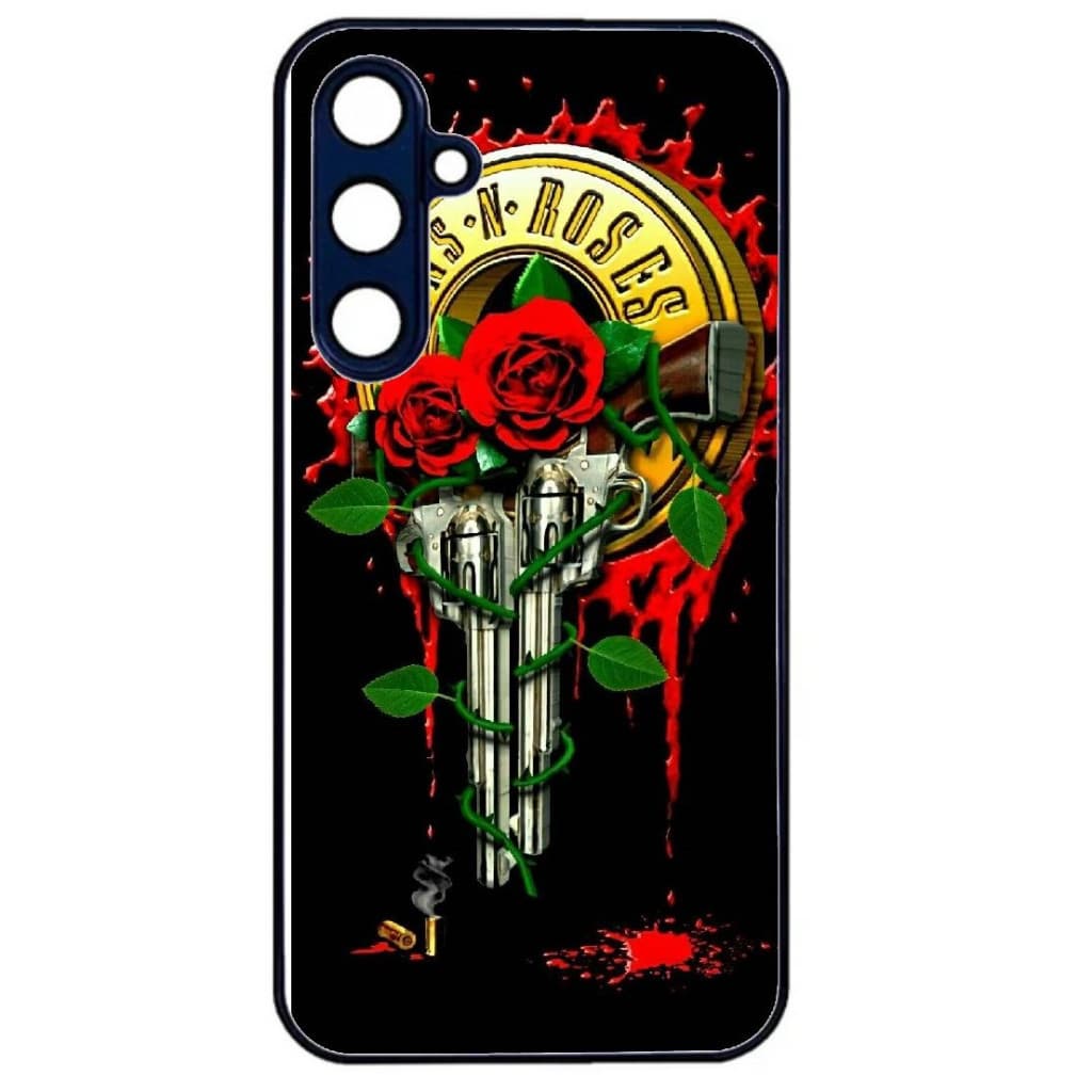 Husa Samsung Galaxy A55, Colorful Aluminium TPU, design Guns 1 — principală