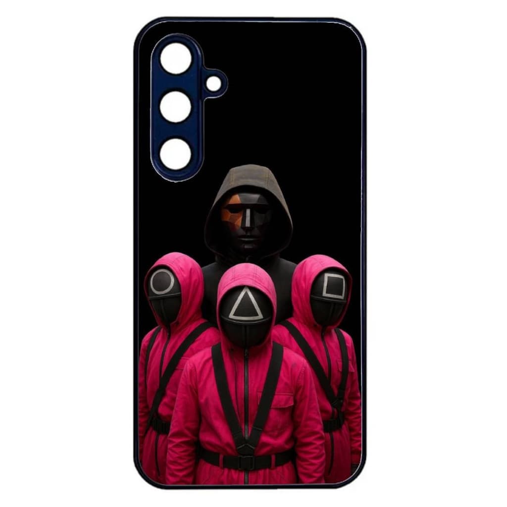 Husa Samsung Galaxy A55, Colorful Aluminium TPU, design Squid Game 4 — principală