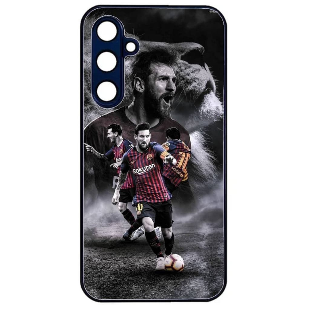 Husa Samsung Galaxy A35, Colorful Aluminium TPU, design Messi 2 — principală