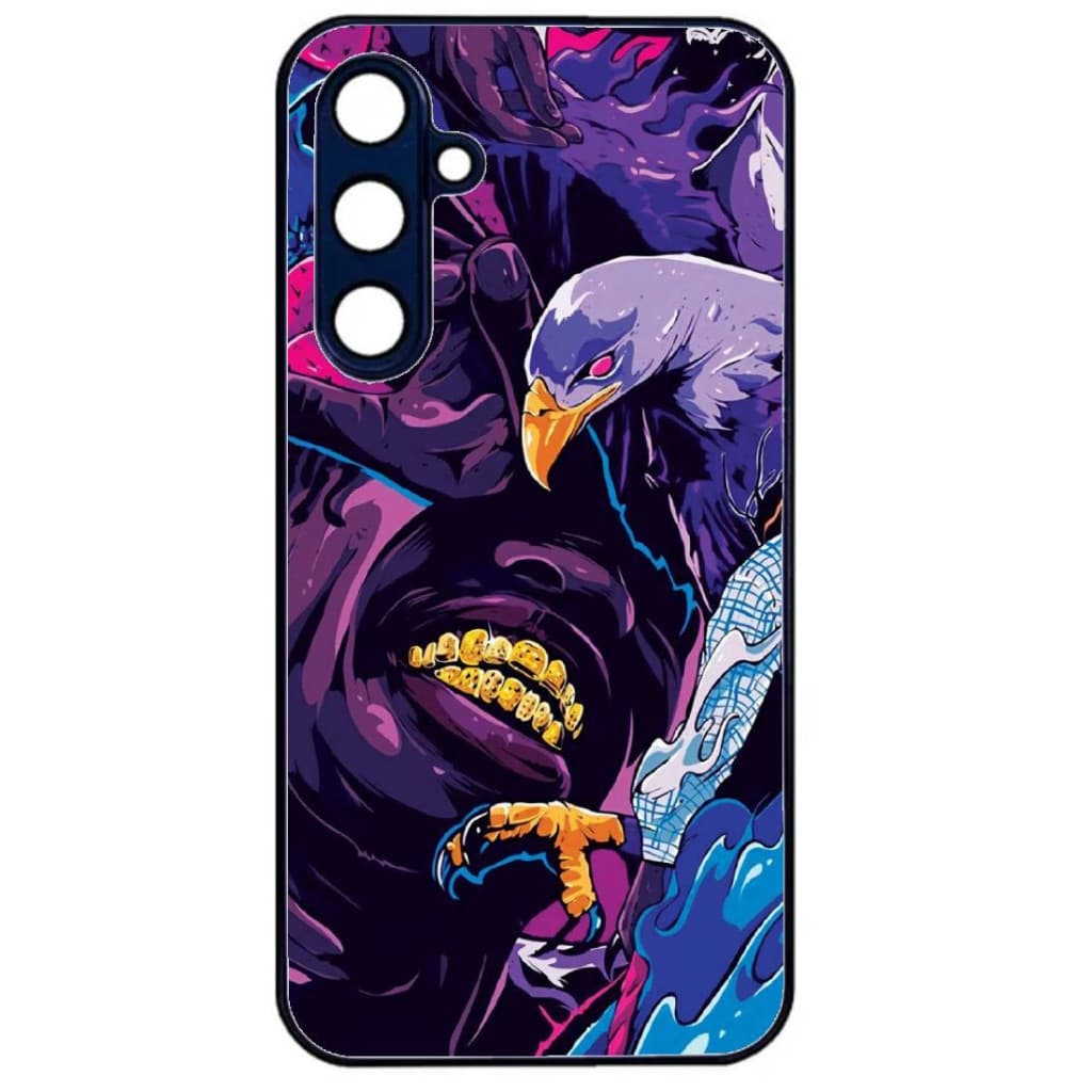 Husa Samsung Galaxy A35, Colorful Aluminium TPU, design Travis 3 — principală
