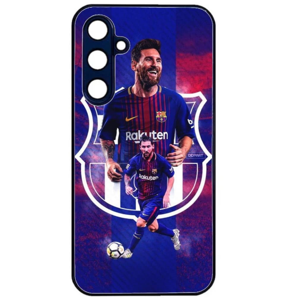 Husa Samsung Galaxy S23 FE, Colorful Aluminium TPU, design Messi 3