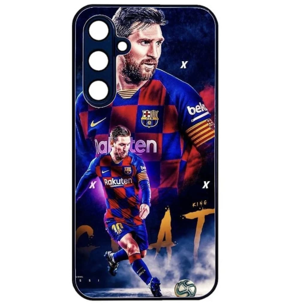 Husa Samsung Galaxy S23 FE, Colorful Aluminium TPU, design Messi 4