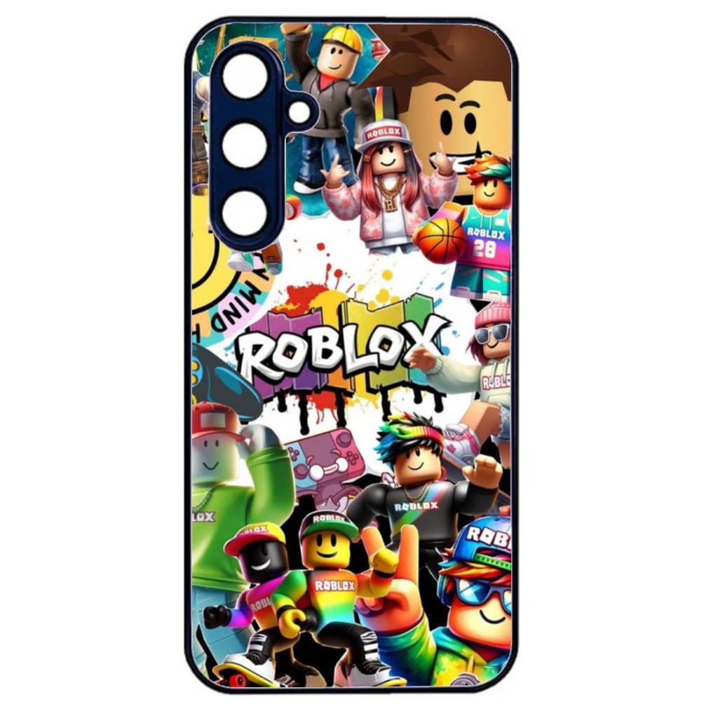 Husa Samsung Galaxy S23 Ultra, Colorful Aluminium TPU, design Roblox 1 — principală