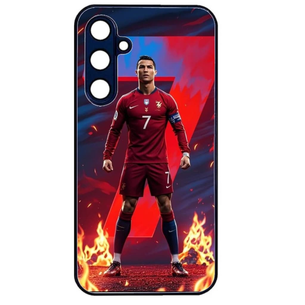 Husa Samsung Galaxy S24 Ultra, Colorful Aluminium TPU, design Ronaldo 1