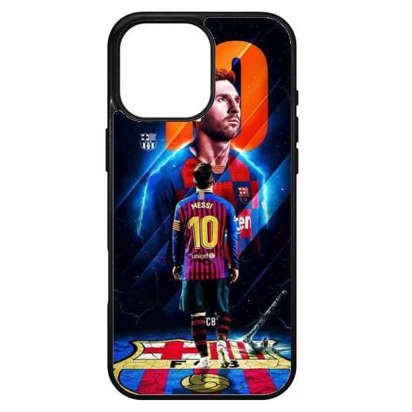 Husa protectie Apple iPhone 13 Pro Max, Colorful Aluminium TPU, design Messi 1 — principală