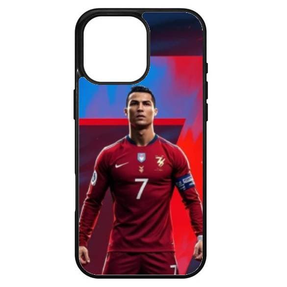 Husa protectie Apple iPhone 14, Colorful Aluminium TPU, design Ronaldo 1 — principală