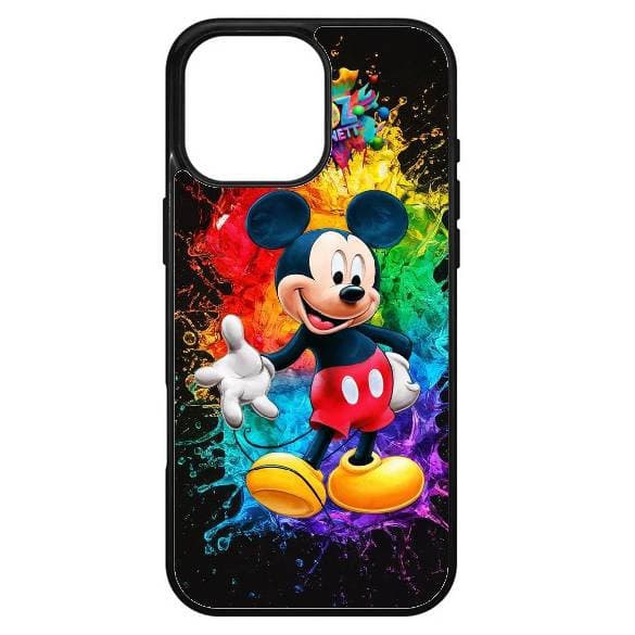 Husa protectie Apple iPhone 15 Pro Max, Colorful Aluminium TPU, design Mickey — principală