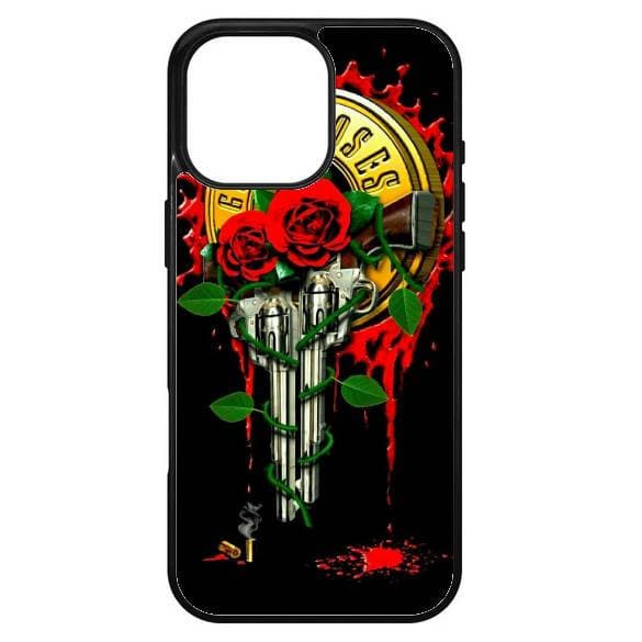 Husa protectie Apple iPhone 16 Pro Max, Colorful Aluminium TPU, design Guns 1 — principală
