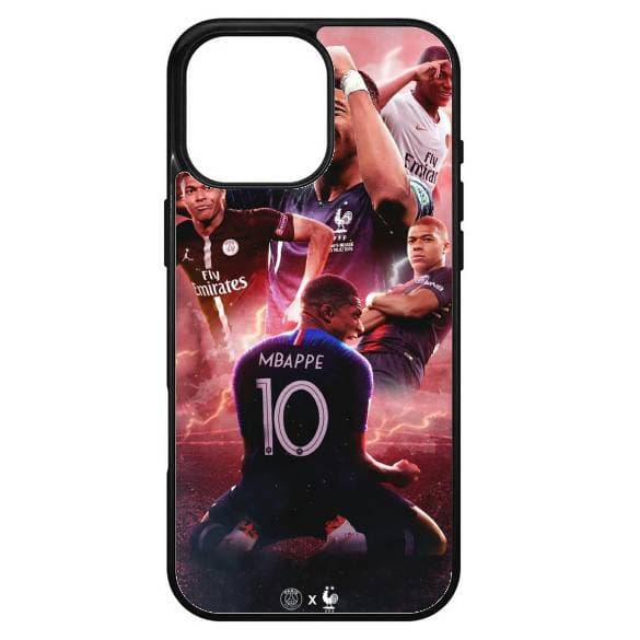 Husa protectie Apple iPhone 16 Pro Max, Colorful Aluminium TPU, design Mbappe 2 — principală