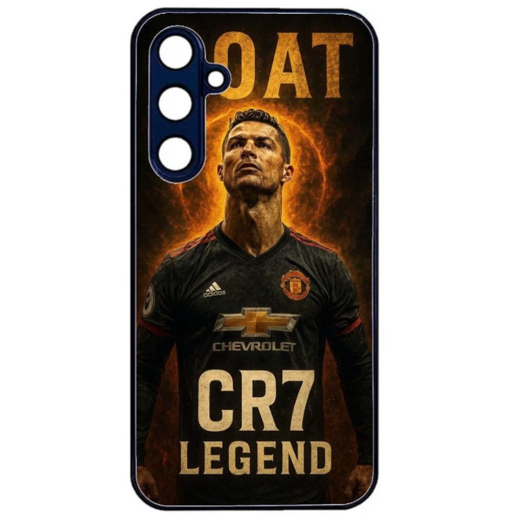 Husa Samsung Galaxy A04s, Colorful Aluminium TPU, design Ronaldo 2 — principală