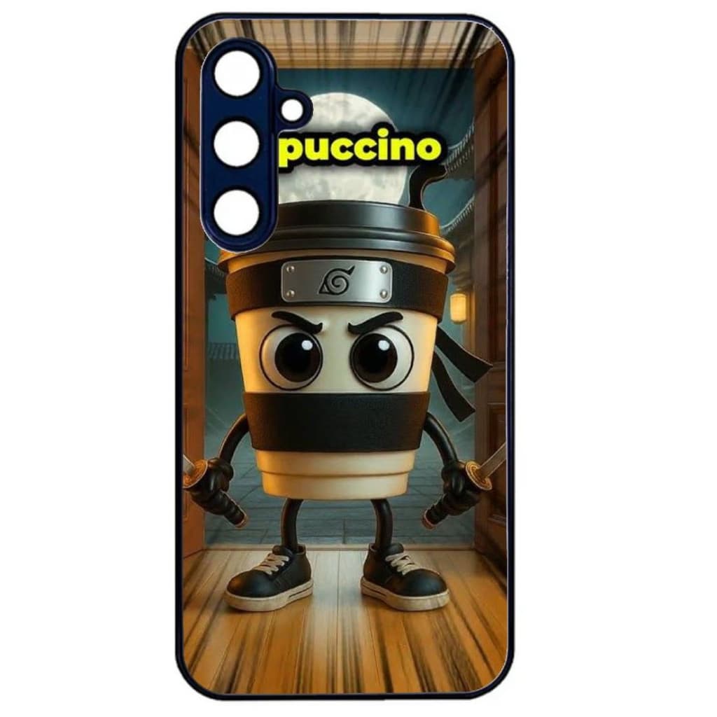 Husa Samsung Galaxy A06, Colorful Aluminium TPU, design Cappuccino Assassino — principală