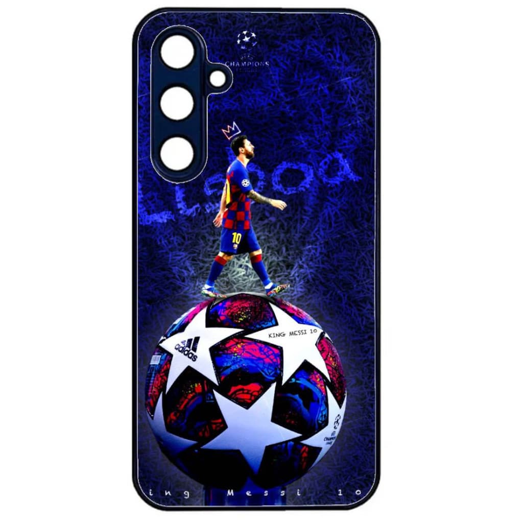Husa Samsung Galaxy A06, Colorful Aluminium TPU, design Messi 6 — principală