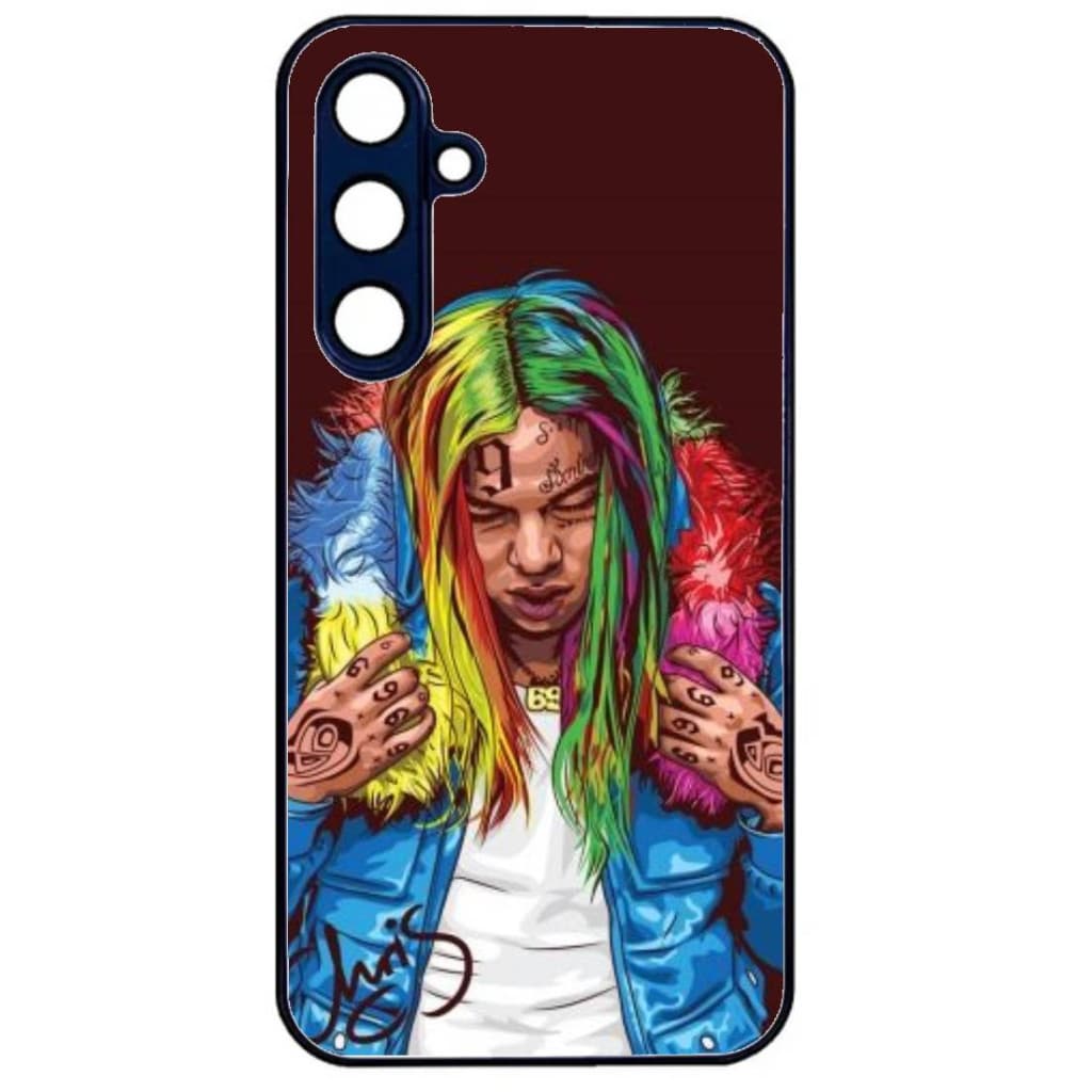 Husa Samsung Galaxy A13 4G, Colorful Aluminium TPU, design 6ix9ine 2 — principală