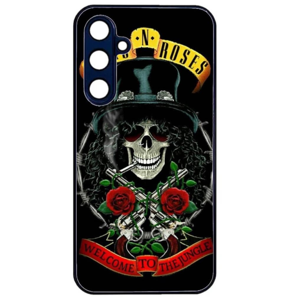 Husa Samsung Galaxy A53, Colorful Aluminium TPU, design Guns 2 — principală