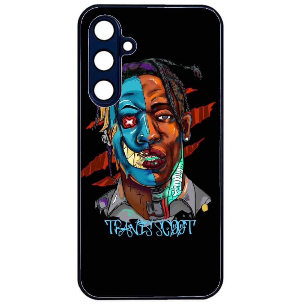 Husa Samsung Galaxy A53, Colorful Aluminium TPU, design Travis 1 — principală