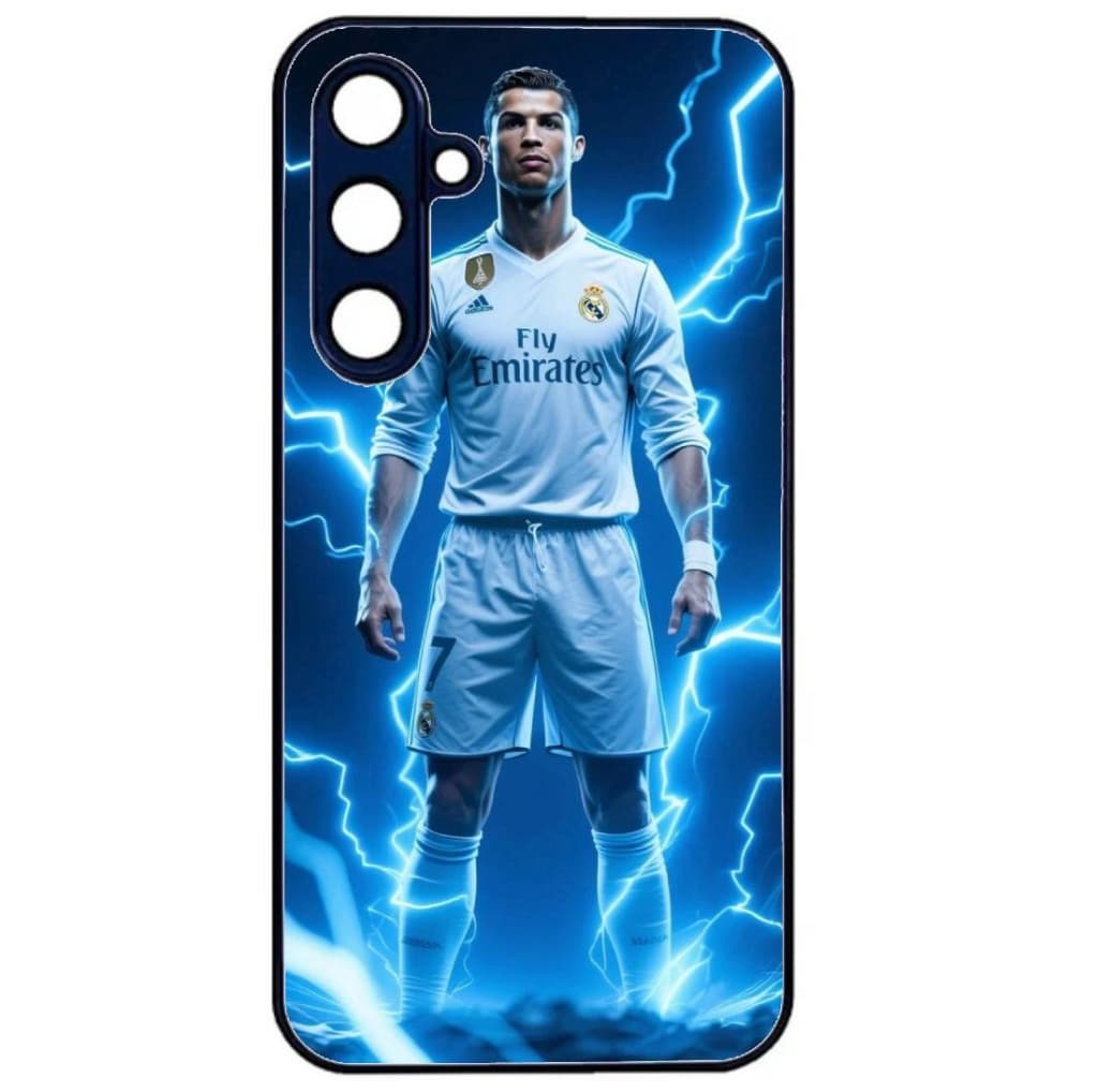Husa Samsung Galaxy A34, Colorful Aluminium TPU, design Ronaldo 4 — principală