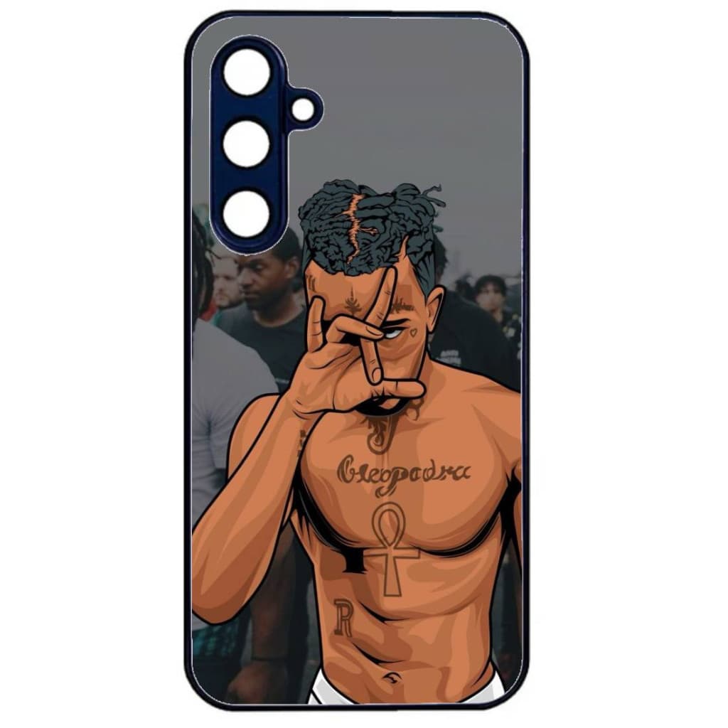 Husa Samsung Galaxy A34, Colorful Aluminium TPU, design XXX 2 — principală
