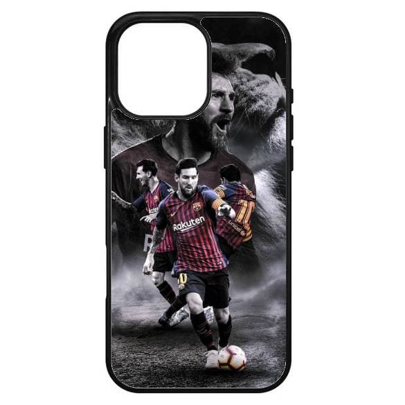 Husa protectie Apple iPhone 13, Colorful Aluminium TPU, design Messi 2 — principală