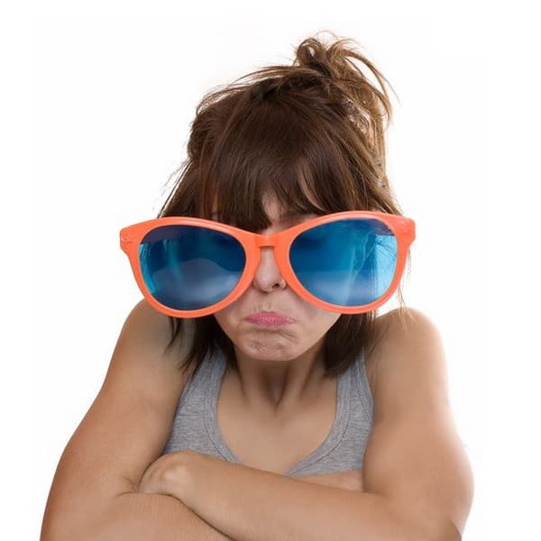 Ochelari mari de deghizare, diverse culori — principală