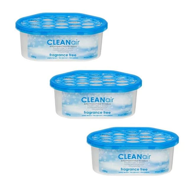 Dezumidificator pasiv cutie, inodor, 100 grame, 3 bucati — principală