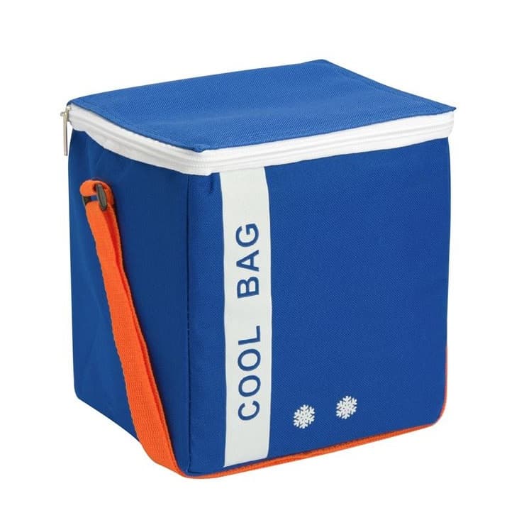 Geanta izoterma Cool Bag, 19 x 15 x 20 cm, 6 litri, albastra — principală
