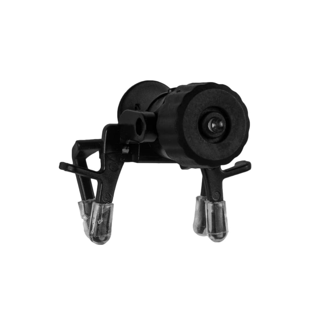 Mini lanterna cu clips pentru ochelari, neagra — principală