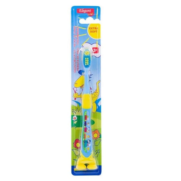 Periuta de dinti pentru copii, Elegant Kids, extra soft, albastra — varianta 2